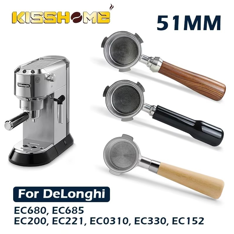 Delonghi Espresso Magnifica - 2つのカップ,エスプレッソマシン,アクセサリー,デロンギec680 ec685 ec310,51mm