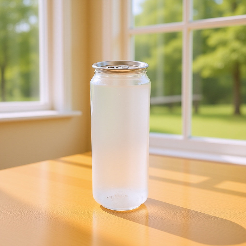 Coffee Tea With Milk - 5個入り透明飲料缶、簡単に開けられる携帯用ドリンク容器、ジュース、ミルクティー、コーヒー、ソーダ、水、アウトドア、オフィス、学校用