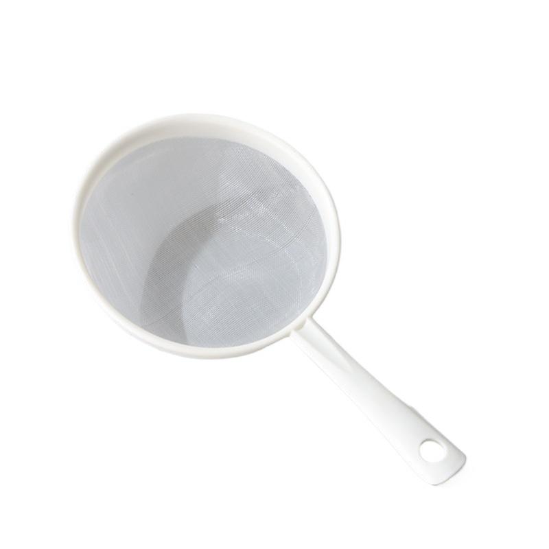Tea Strainer Mesh - 多目的ハンドヘルドプラスチック製キッチンふるい 再利用可能な細かいメッシュストレーナー 小麦粉、茶葉、ジュース、食品のフィルター用