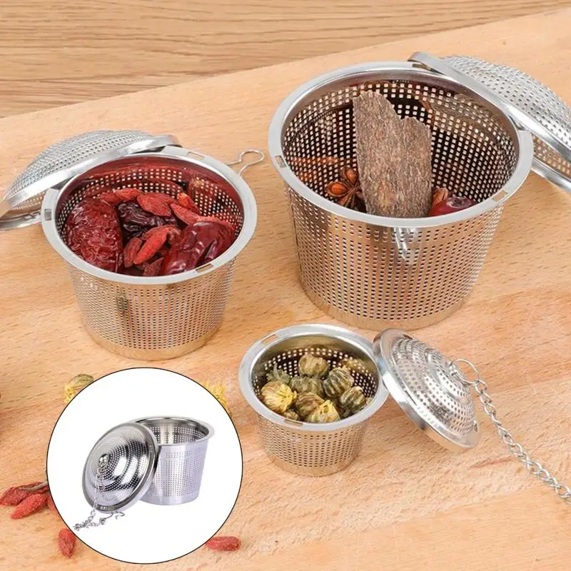 1-2 個ステンレス鋼ティースパイスストレーナー調味料ボール - Tea Strainer Mesh のレビューと価格