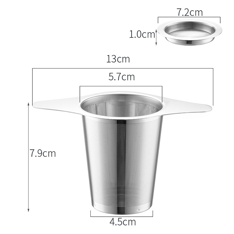 1 ピース茶注入器バスケットステンレス鋼茶ストレーナー茶フィ - Tea Strainer Mesh のレビューと価格