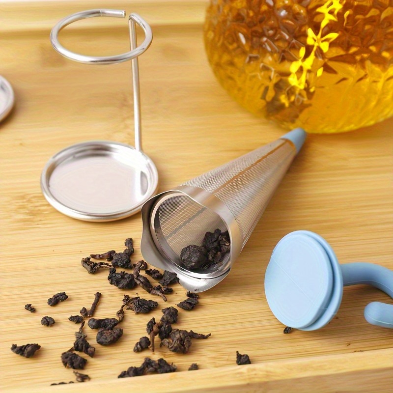 1個入り 再利用可能な傘型茶こし、ティーカップ、マグカップ、 - Tea Strainer Mesh のレビューと価格