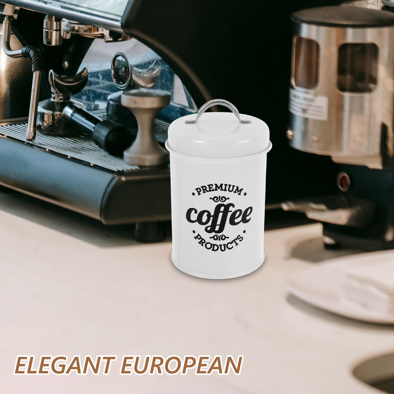 コーヒー、砂糖、スナック、紅茶の保存用密閉金属容器セット キ - Coffee Tea Sugar Container Set のレビューと価格