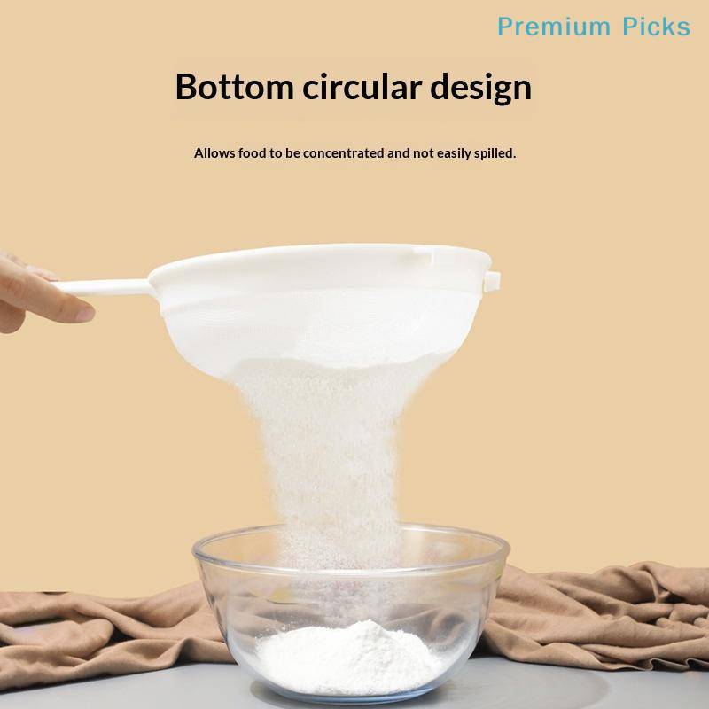 携帯用ハンドヘルドプラスチック製粉ふるい、再利用可能な細かい - Tea Strainer Mesh のレビューと価格