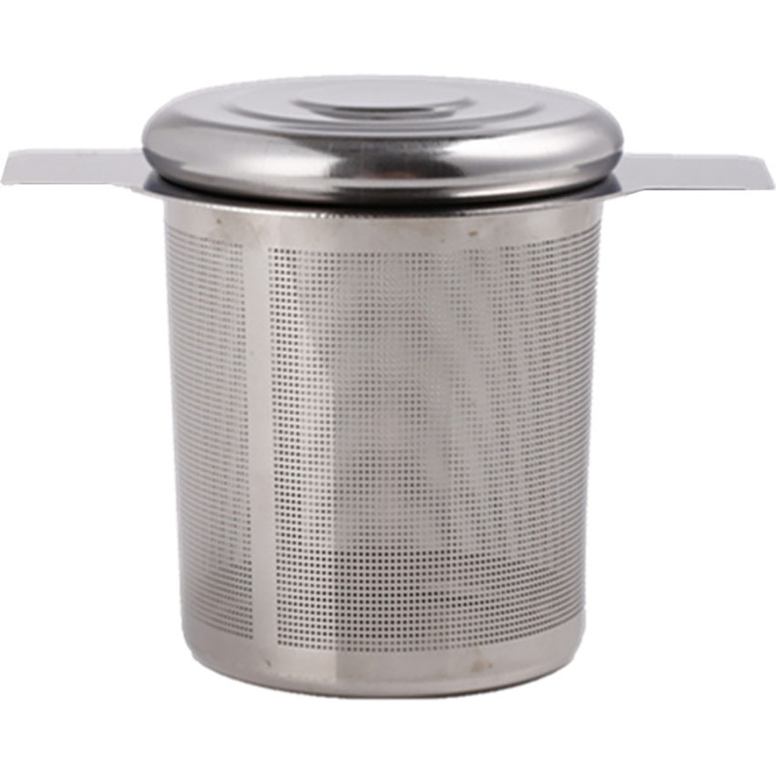 蓋付きメッシュステンレス製茶こし、家庭用両耳式茶こし、再利用 - Tea Strainer Mesh のレビューと価格