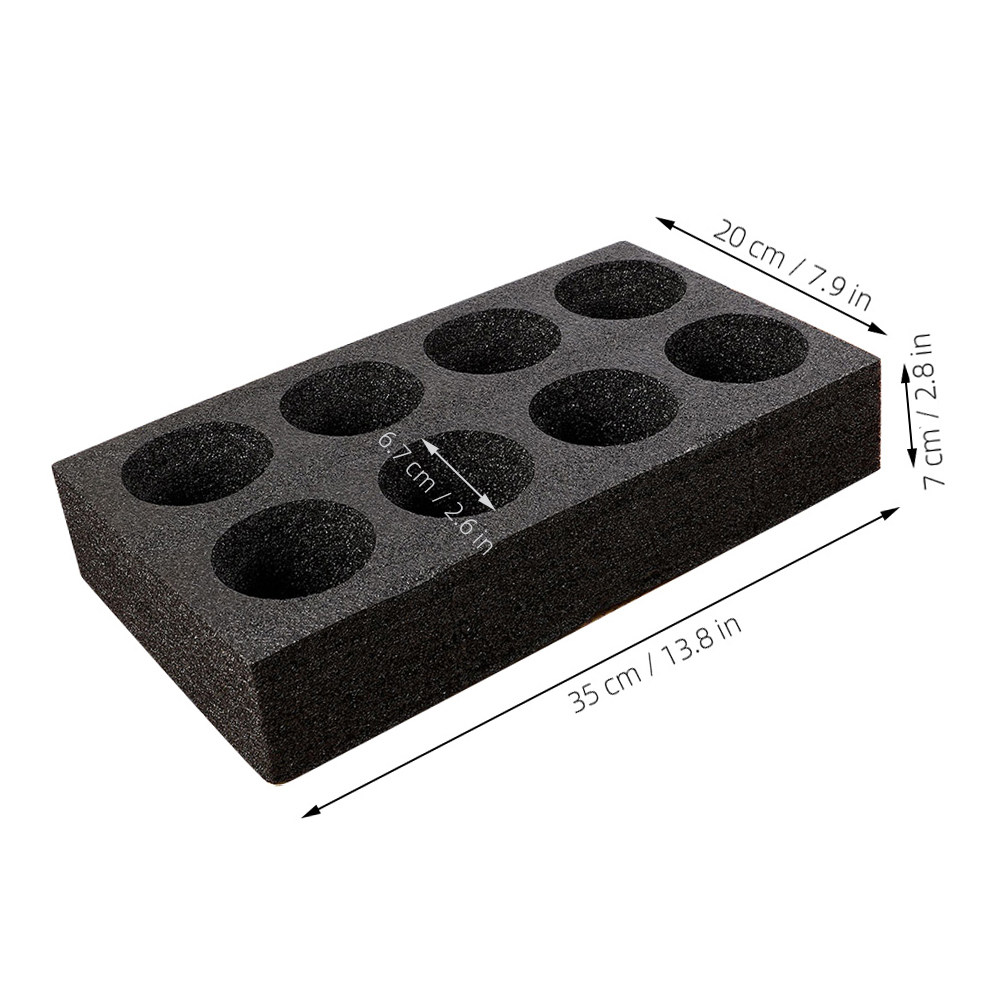 4個入り 8穴ドリンクカップトレイ プレミアム耐衝撃ドリンク - Coffee Tea With Milk のレビューと価格