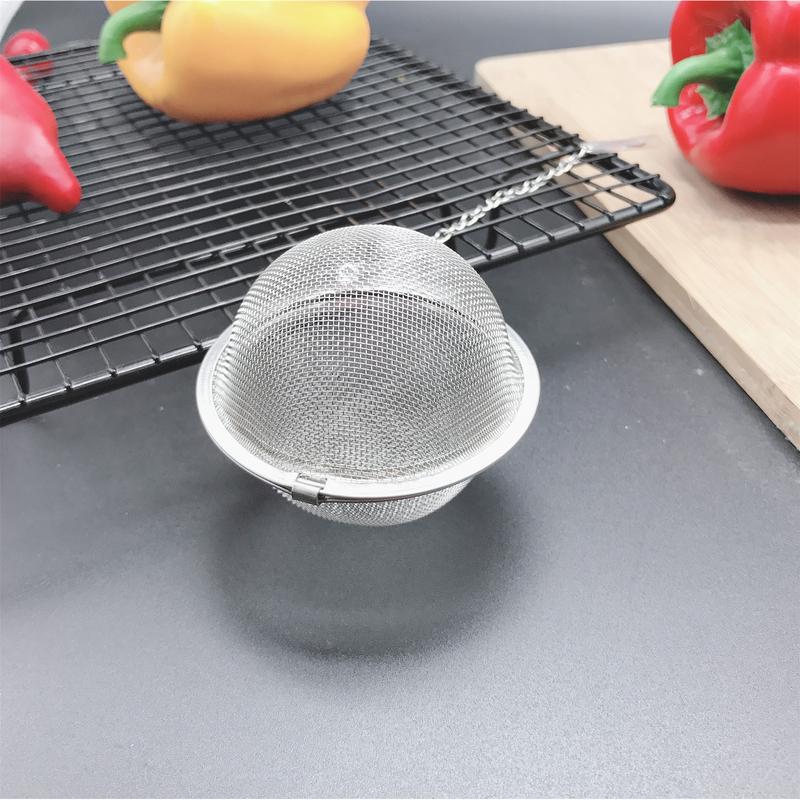 ティーボール ステンレス鋼ティーインフューザー ステンレス鋼 - Tea Strainer Mesh のレビューと価格