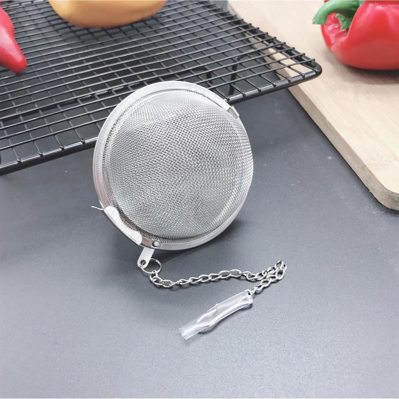 ティーボール ステンレス鋼ティーインフューザー ステンレス鋼 - Tea Strainer Mesh のレビューと価格