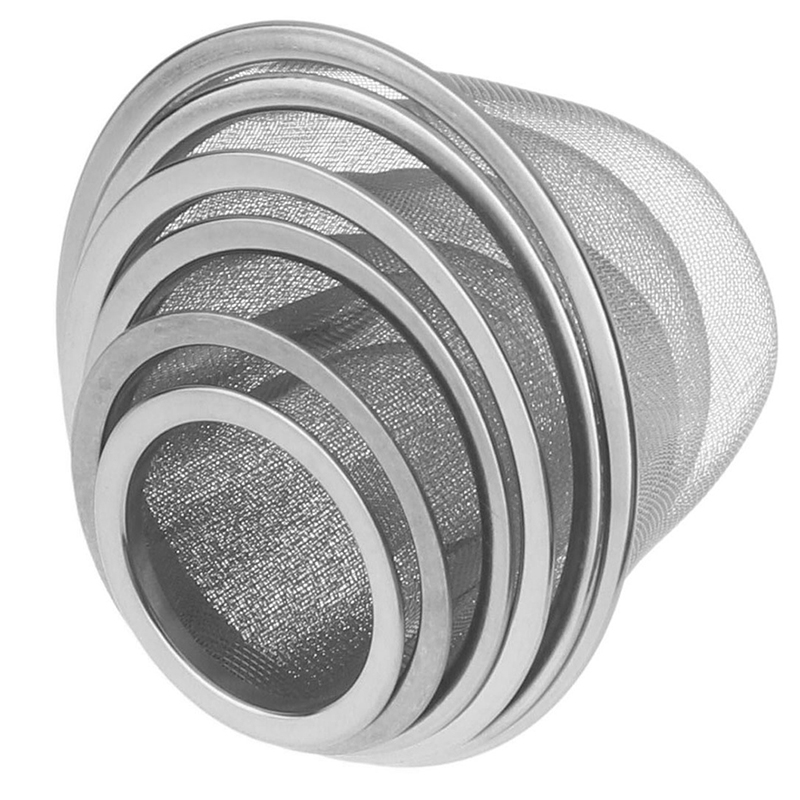 家庭用外径5/6/7/8/8.8/9.5cm再利用可能ステン - Tea Strainer Mesh のレビューと価格
