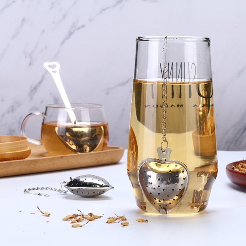 ハート型茶こしファインメッシュフィルターステンレス鋼茶こしス - Tea Strainer Mesh のレビューと価格