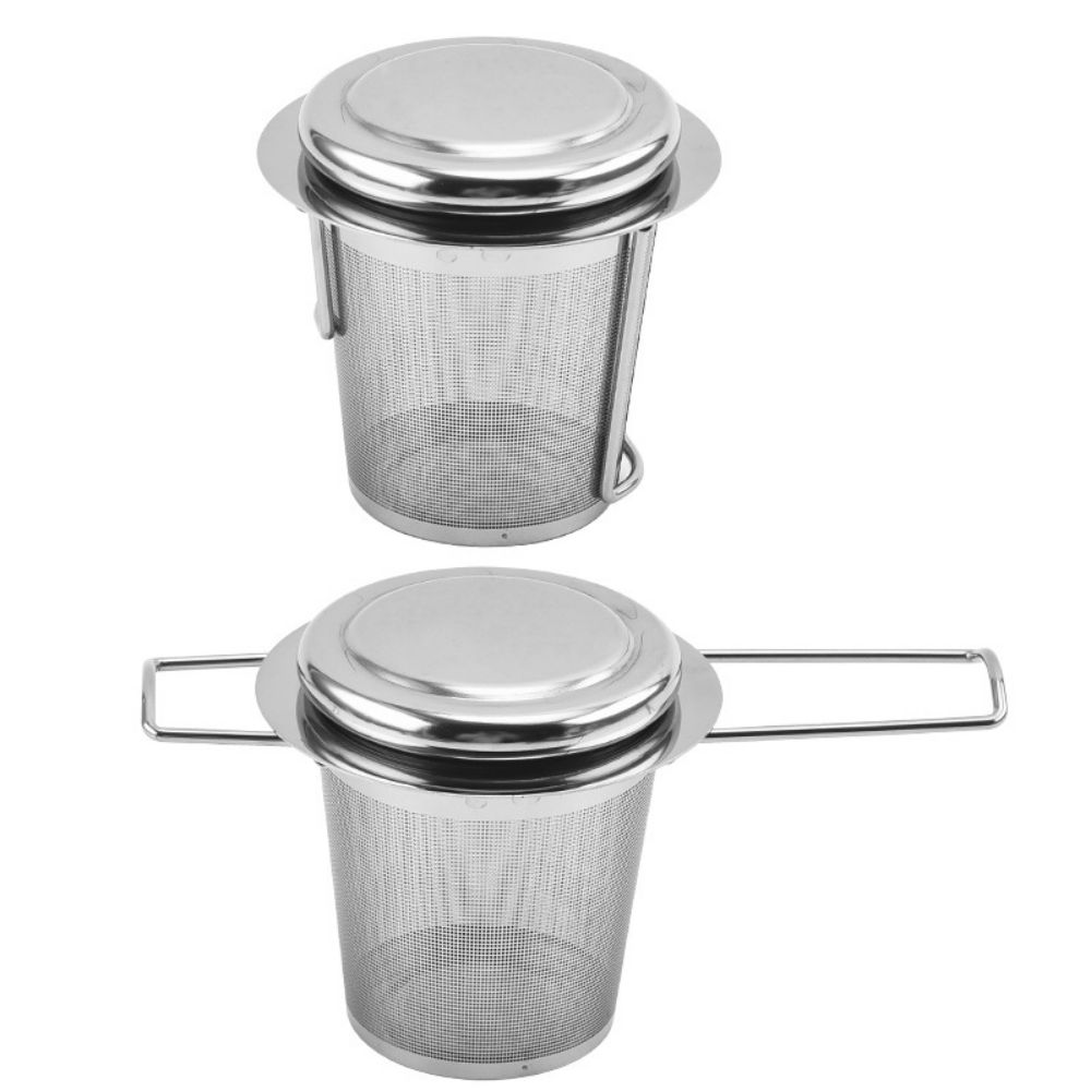 ふた付きステンレス製ティードレン,ティーストレーナー,折りた - Tea Strainer Mesh のレビューと価格
