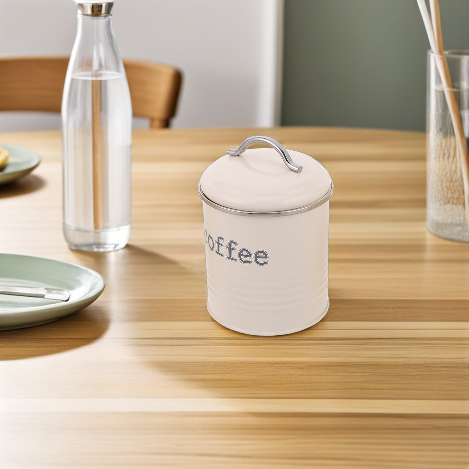 3個セット 密閉コーヒー豆容器セット 気密茶葉砂糖キャニスタ - Coffee Tea Sugar Container Set のレビューと価格