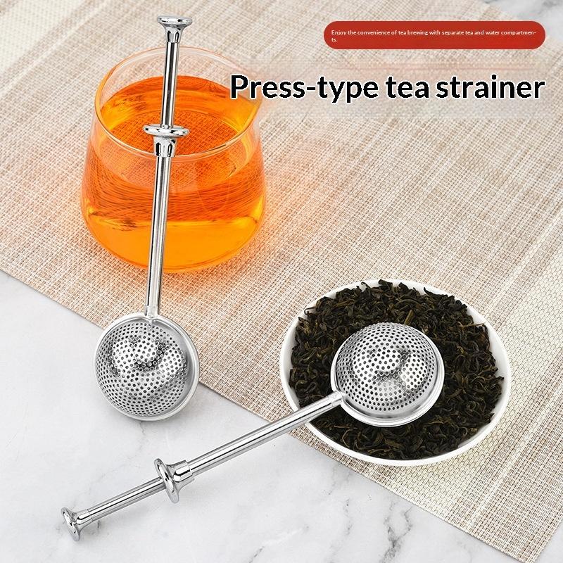 ロングハンドルステンレス鋼茶こし細かいメッシュ防錆ルーズリー - Tea Strainer Mesh のレビューと価格