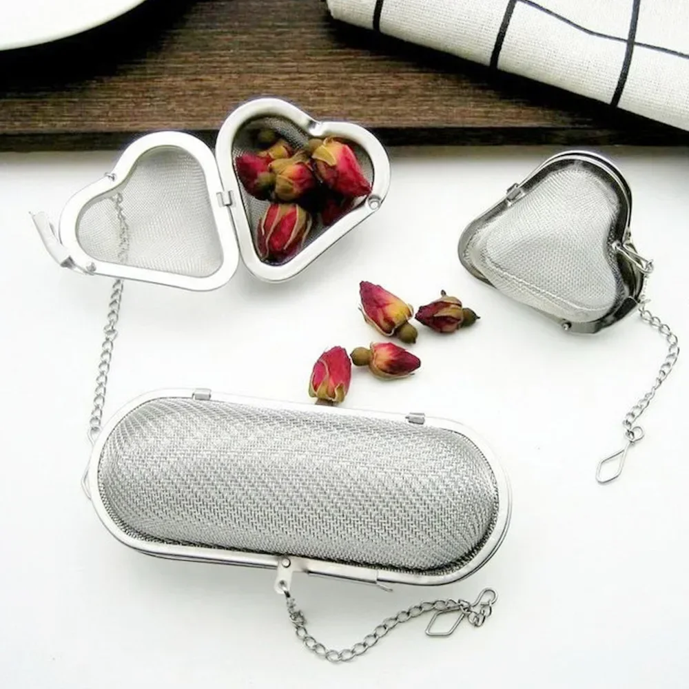 茶ストレーナーステンレス鋼注入器茶醸造球ロックスパイスティー - Tea Strainer Mesh のレビューと価格
