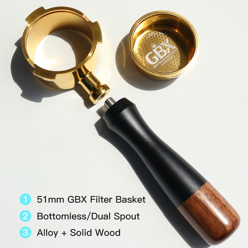 AliKisscafe 51 ミリメートルコーヒー底なしポル - Delonghi Espresso Magnifica のレビューと価格